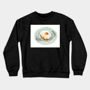 Fried egg brioche Crewneck Sweatshirt